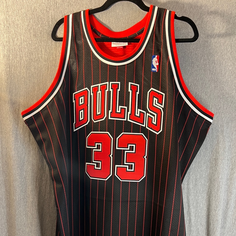 Authentic Scottie Pippen Chicago Bulls 1995-96 Jersey 2XL